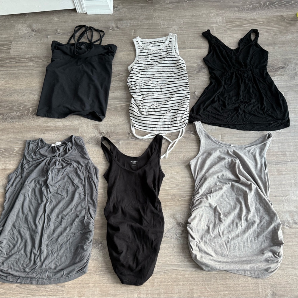 Maternity tank top bundle